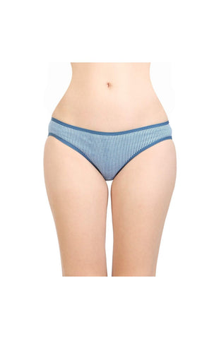 Pack of 3 Bodycare Cotton Bikini Style Panty in Assorted colors-8559