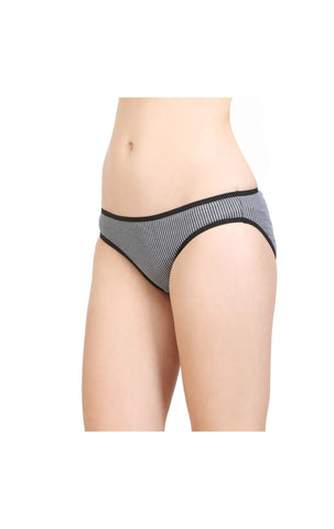 Pack of 3 Bodycare Cotton Bikini Style Panty in Assorted colors-8505