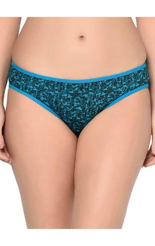 BODYCARE Pack of 3 printed Panty in Assorted Colors-8536B-3PCS
