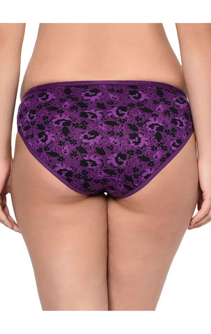 BODYCARE Pack of 3 printed Panty in Assorted Colors-8541B-3PCS