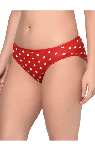 BODYCARE Pack of 3 printed Panty in Assorted Colors-8543B-3PCS