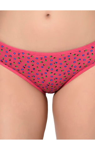 BODYCARE Pack of 3 printed Panty in Assorted Colors-8549B-3PCS