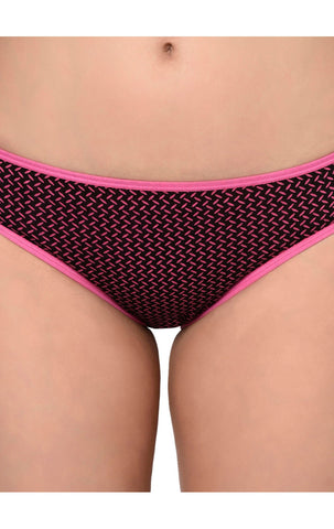 BODYCARE Pack of 3 Hipster Panty in Assorted print-8553B