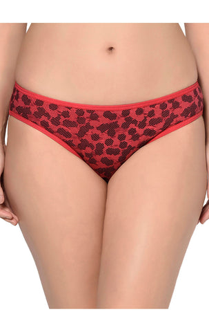 BODYCARE Pack of 3 Printed Panty in Assorted Colors-8557B-3PCS