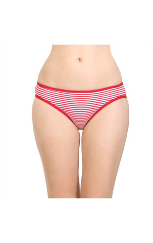 Pack of 3 Bodycare Cotton Bikini Style Panty in Assorted colors-8559