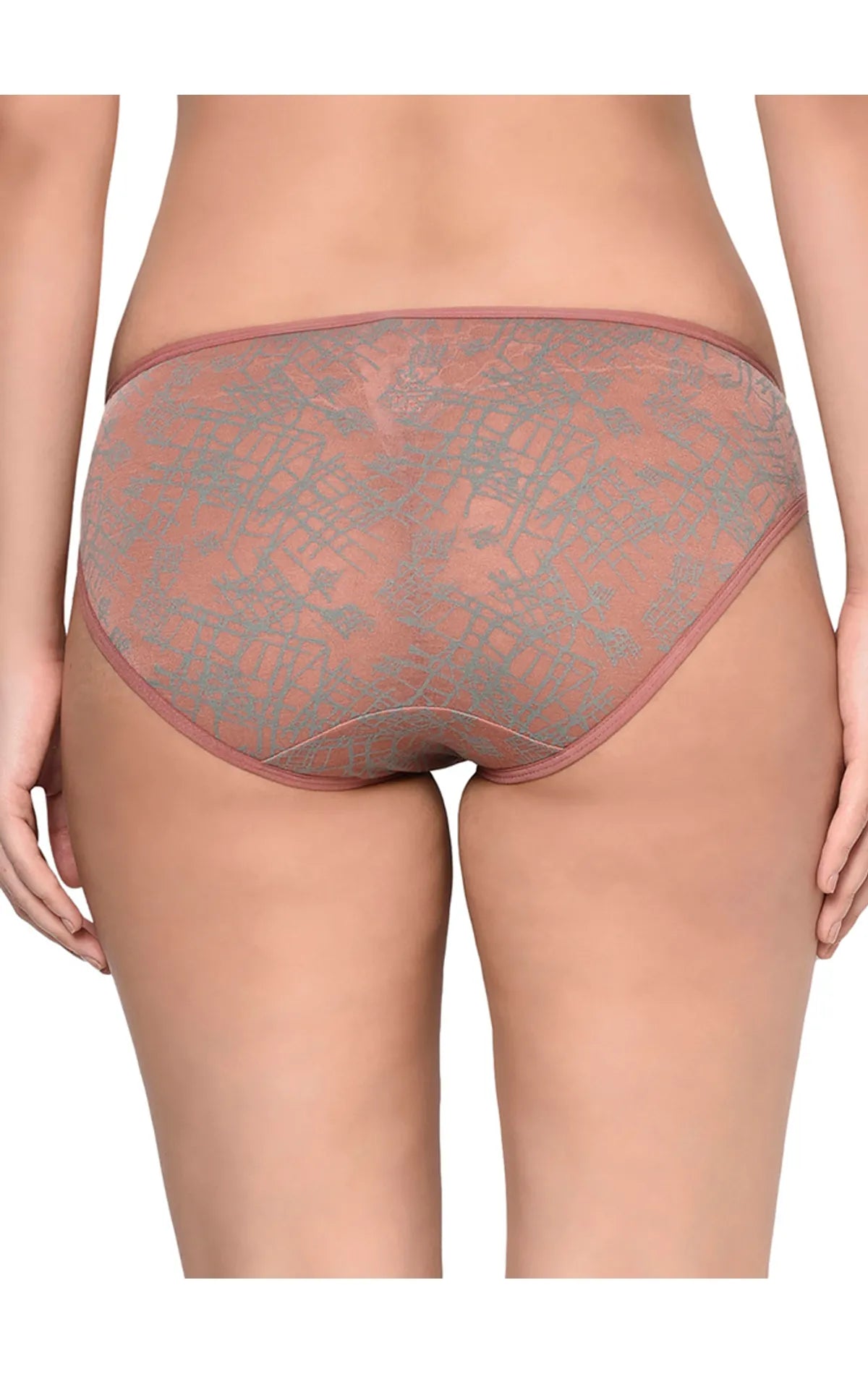 BODYCARE Pack of 3 Hipster Panty in Assorted print-8560B