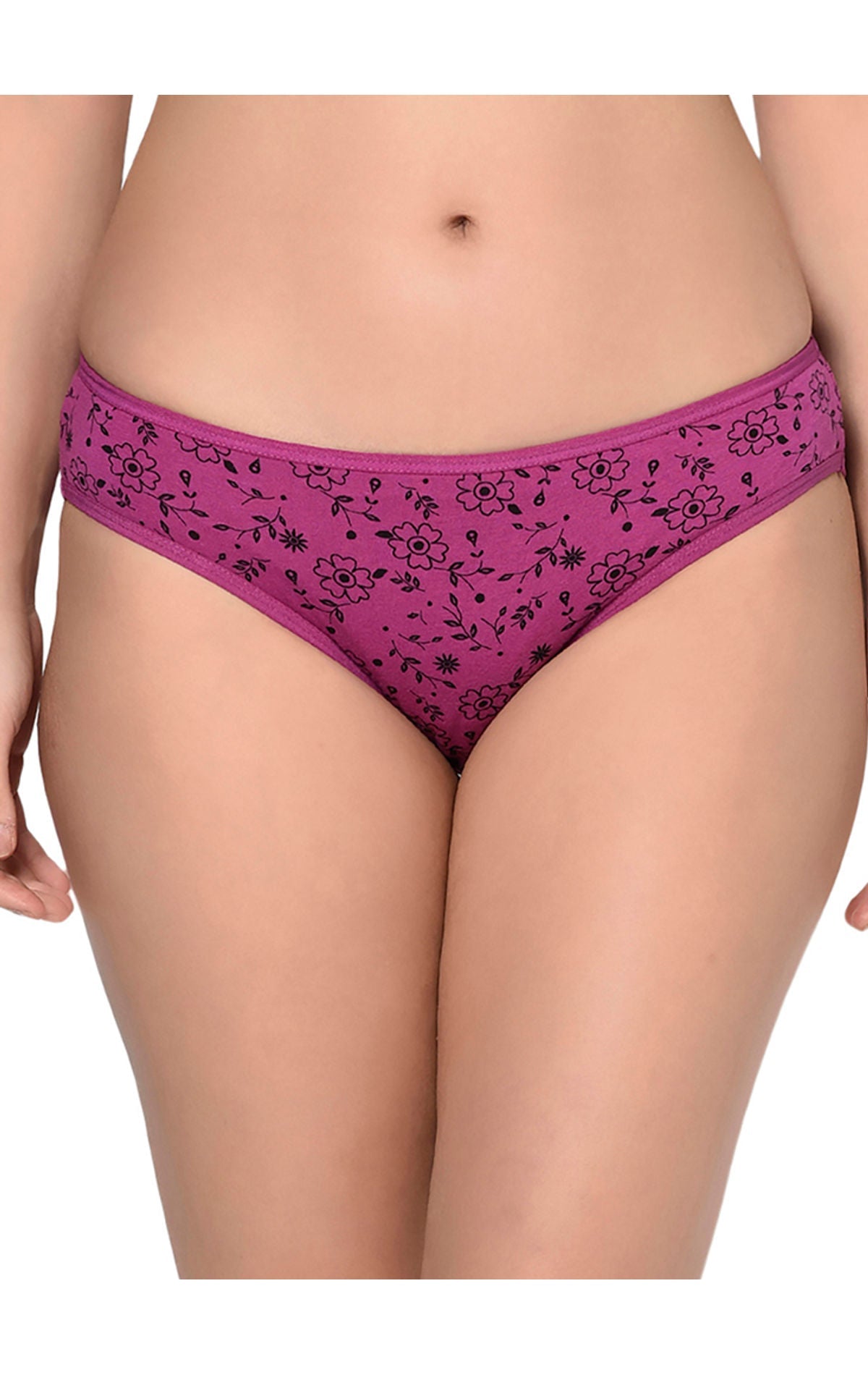 BODYCARE Pack of 3 Printed Panty in Assorted Colors-8568B-3PCS