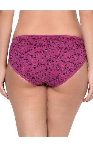 BODYCARE Pack of 3 Printed Panty in Assorted Colors-8568B-3PCS