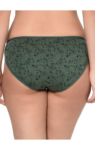 BODYCARE Pack of 3 Printed Panty in Assorted Colors-8568B-3PCS