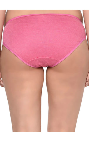 BODYCARE Pack of 3 Premium Solid Hipster Briefs in Assorted Color-8570B