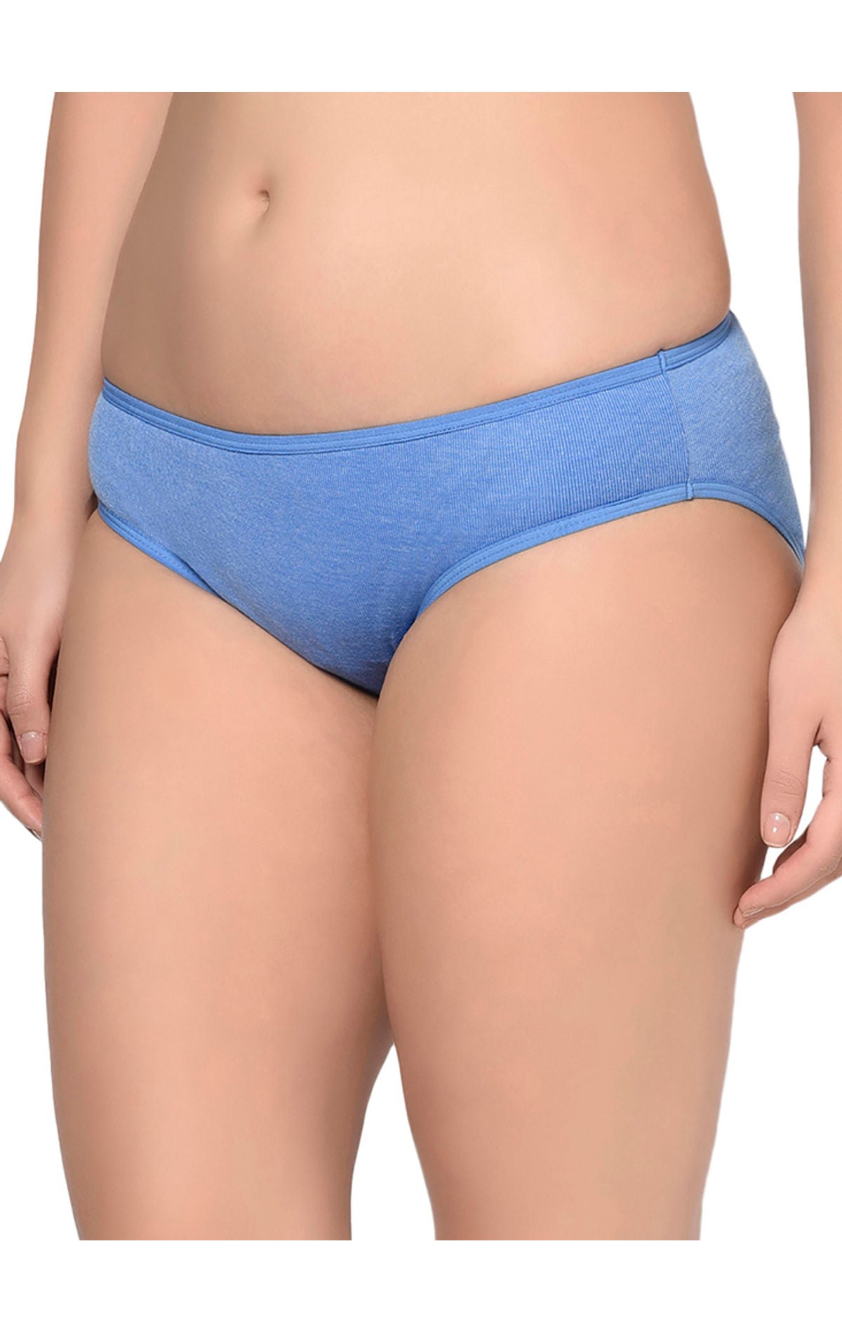 BODYCARE Pack of 3 Premium Solid Hipster Briefs in Assorted Color-8570B