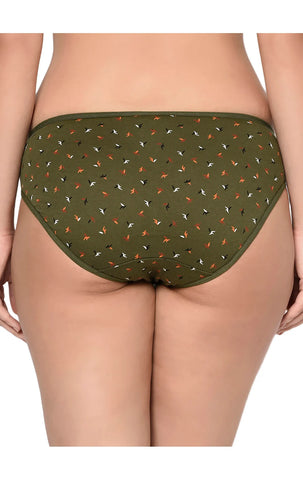 BODYCARE Pack of 3 Printed Panty in Assorted Colors-8575B-3PCS