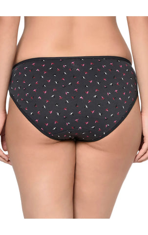 BODYCARE Pack of 3 Printed Panty in Assorted Colors-8575B-3PCS