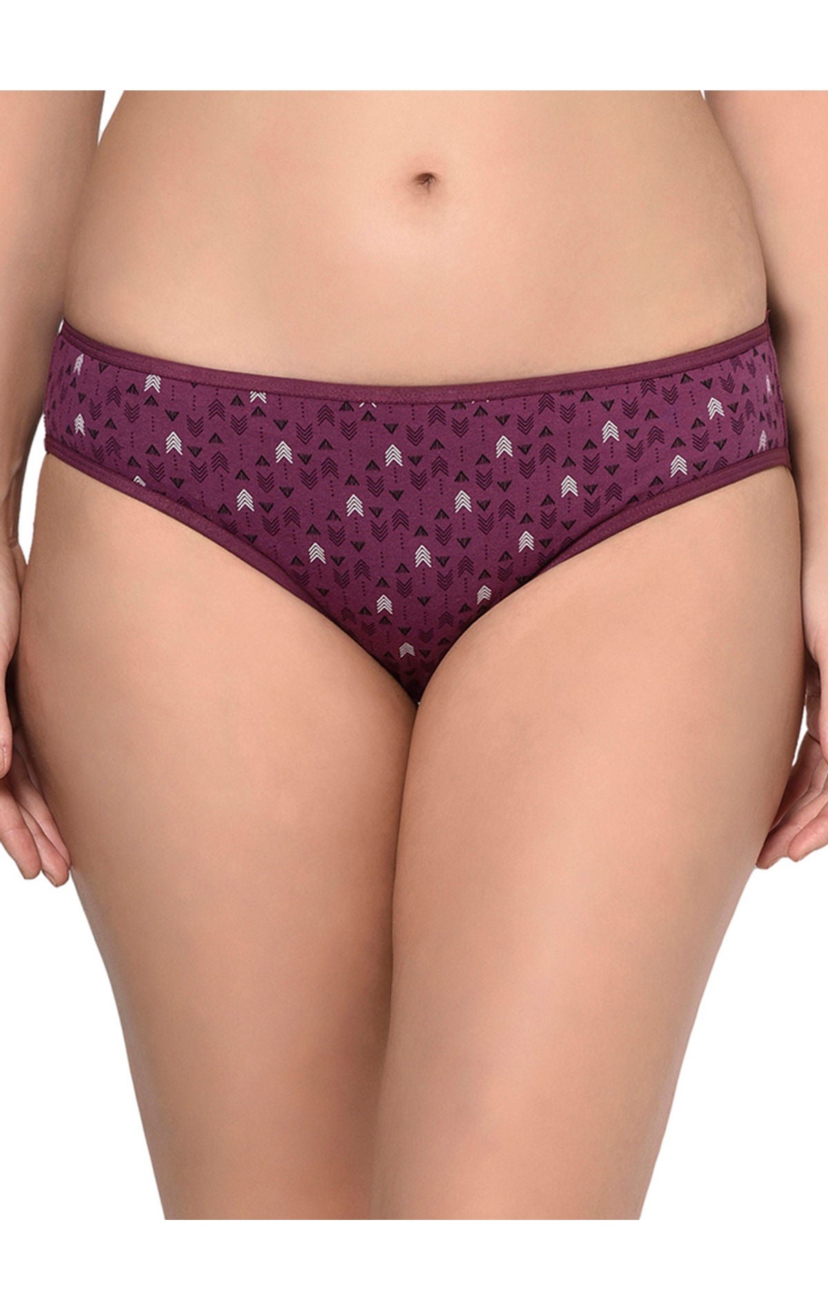 BODYCARE Pack of 3 Hipster Panty in Assorted print-8591B