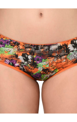 BODYCARE Pack of 3 Hipster Panty in Assorted Print-9006