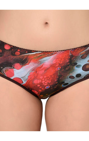 BODYCARE Pack of 3 printed Panty in Assorted Colors-9008-3PCS