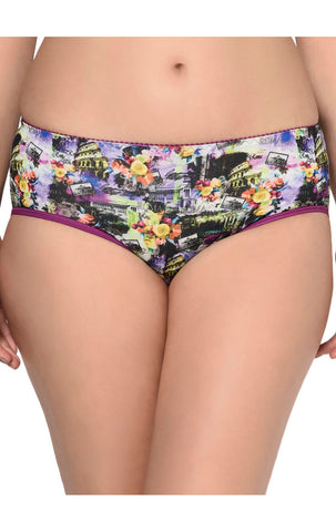 BODYCARE Pack of 3 Hipster Panty in Assorted Print-9012