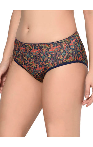 BODYCARE Pack of 3 Hipster Panty in Assorted Print-9019