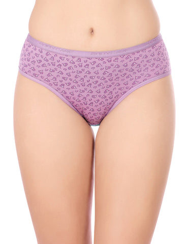 Bodycare Mid Rise Floral Print Panty (Pack of 3) - Multicolor  - 9278