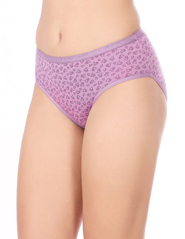Bodycare Mid Rise Floral Print Panty (Pack of 3) - Multicolor  - 9278