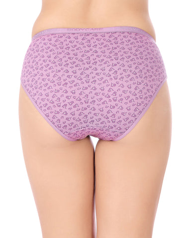 Bodycare Mid Rise Floral Print Panty (Pack of 3) - Multicolor  - 9278