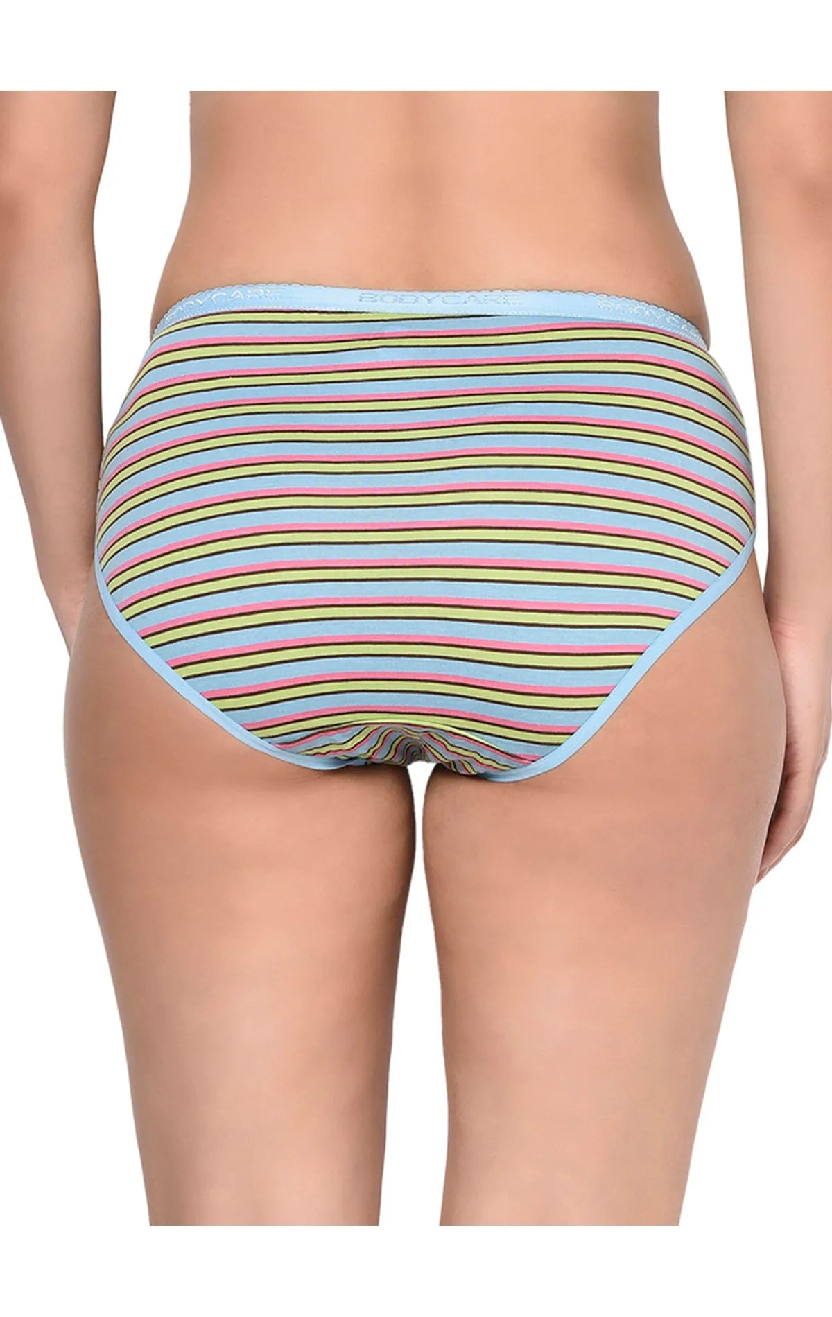 BODYCARE Pack of 3 Stripes Hipster Panty in Assorted-9299