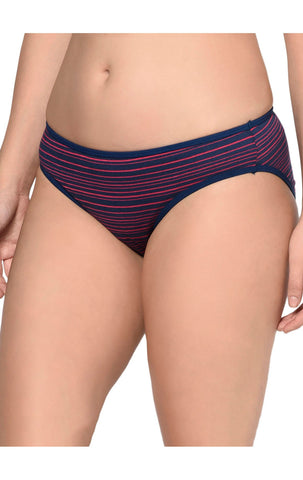 BODYCARE Pack of 3 Stripes Hipster Panty in Assorted-9450