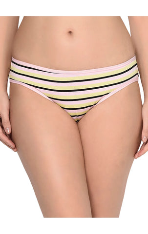BODYCARE Pack of 3 Hipster Panty in Assorted print-9453