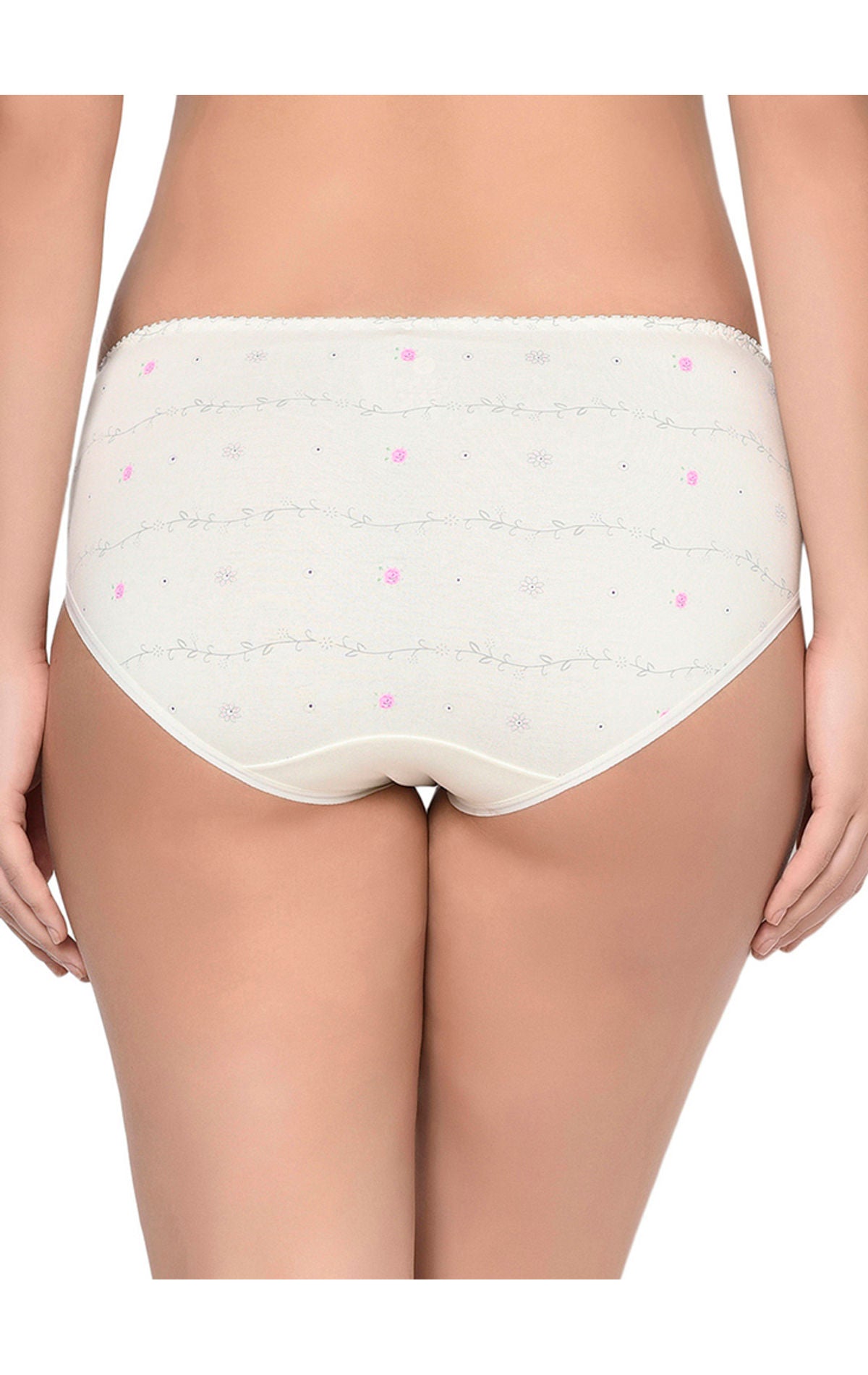 BODYCARE Pack of 3 Solid Hipster Panty in Assorted color-9514