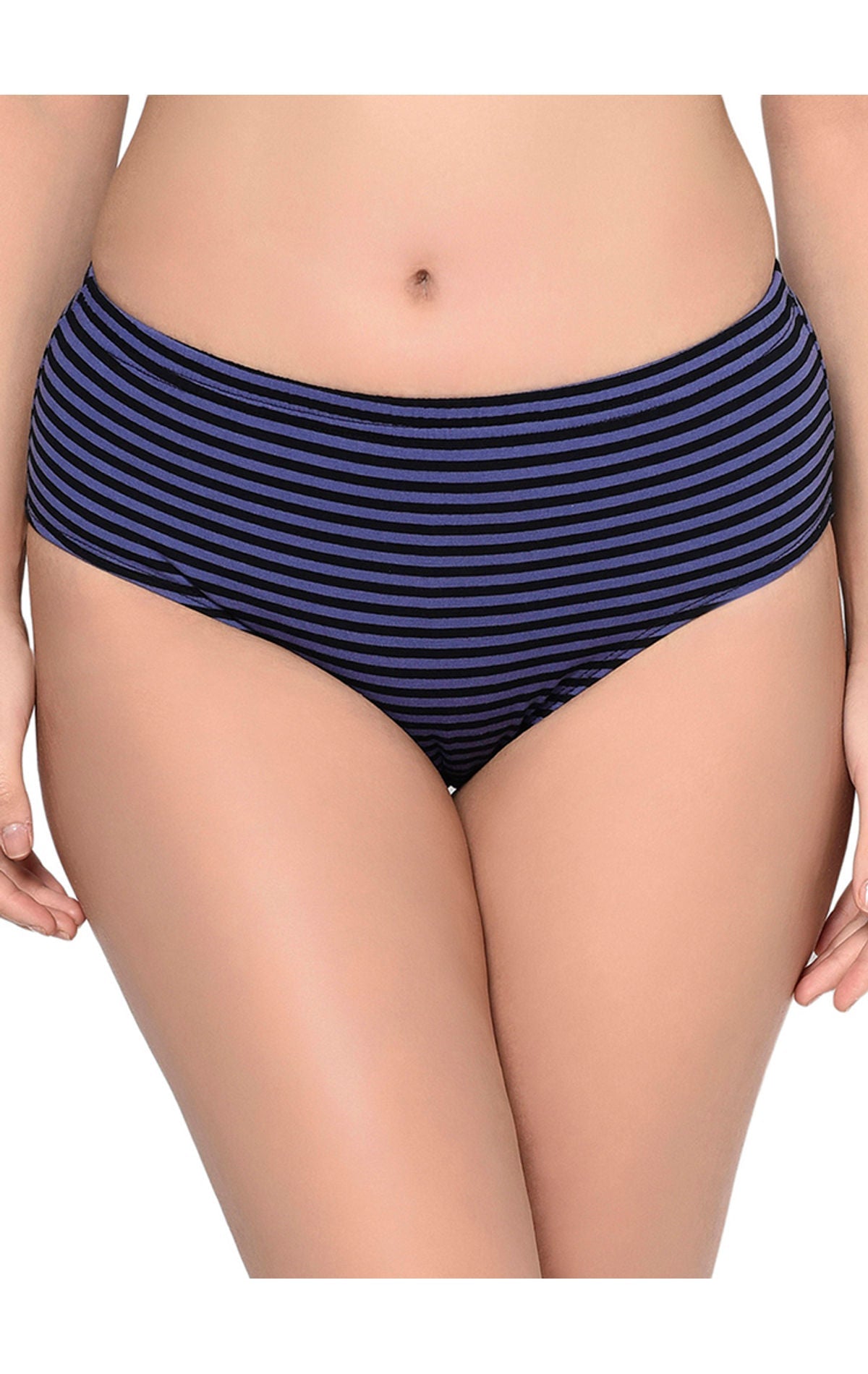 BODYCARE Pack of 3 Stripes Hipster Panty in Assorted color-9557