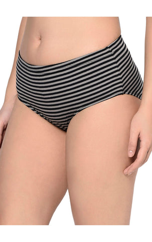 BODYCARE Pack of 3 Stripes Hipster Panty in Assorted color-9557