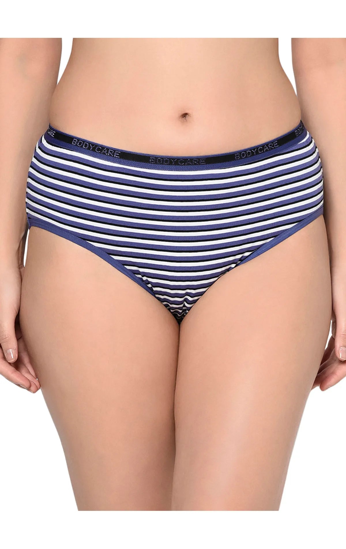 BODYCARE Pack of 3 Stripes Hipster Panty in Assorted-9559