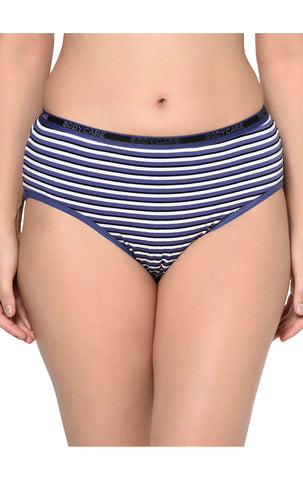 BODYCARE Pack of 3 Stripes Hipster Panty in Assorted-9559