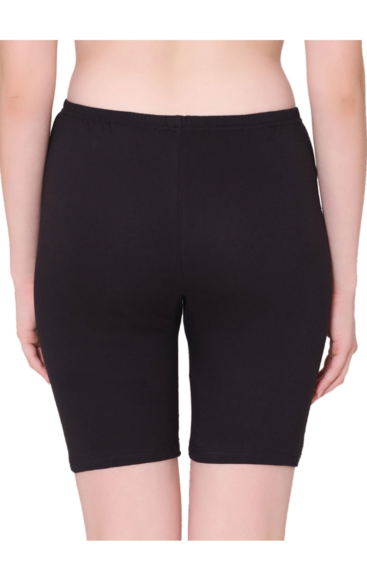 Bodycare Womens Combed Cotton Black Solid SHORTY -E-9B-3Pcs-Pack of 3