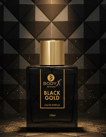 BodyX Black Gold Eau De Parfum for Men (100ml) – Intense, Lasting Scent