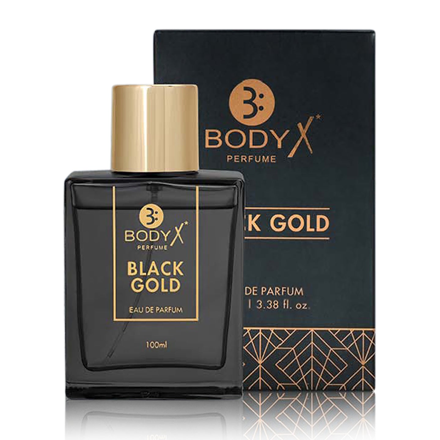 BodyX Unisex Perfume BLACK GOLD EDP 100 ML