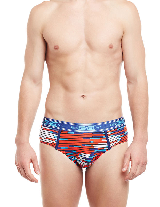 Body X Printed Briefs-BX01B-3