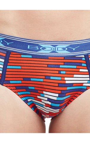 Body X Printed Briefs-BX01B-3