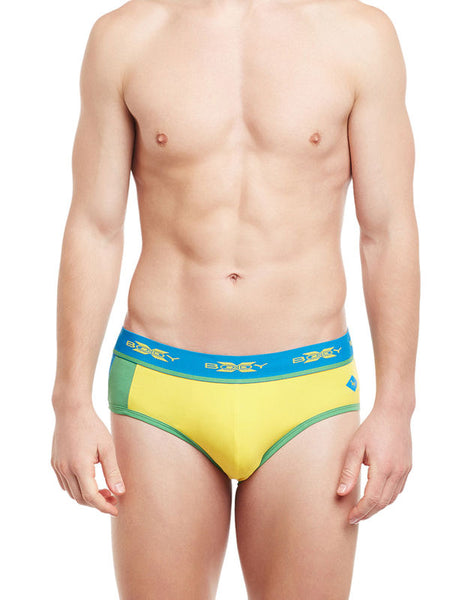 Body X Fusion Briefs-BX02B Vibrant Yellow