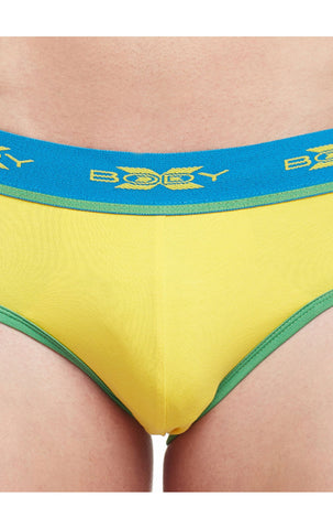 Body X Fusion Briefs-BX02B Vibrant Yellow