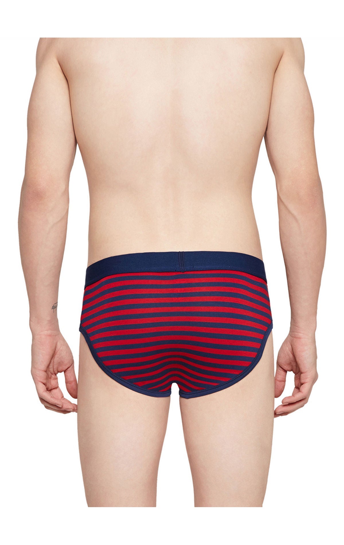 Body X Striped Briefs-BX03B Navy