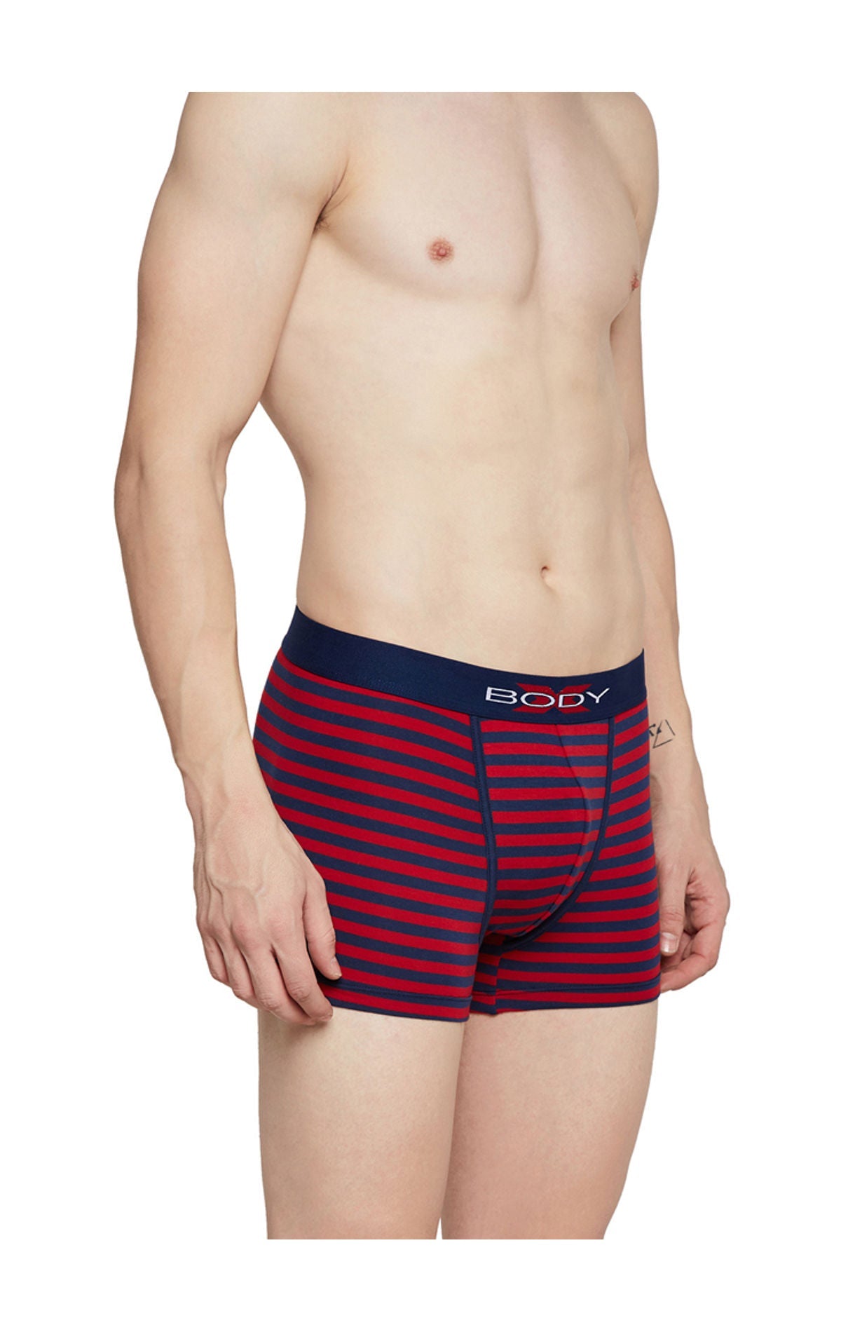 Body X Striped Trunks-BX03T Navy