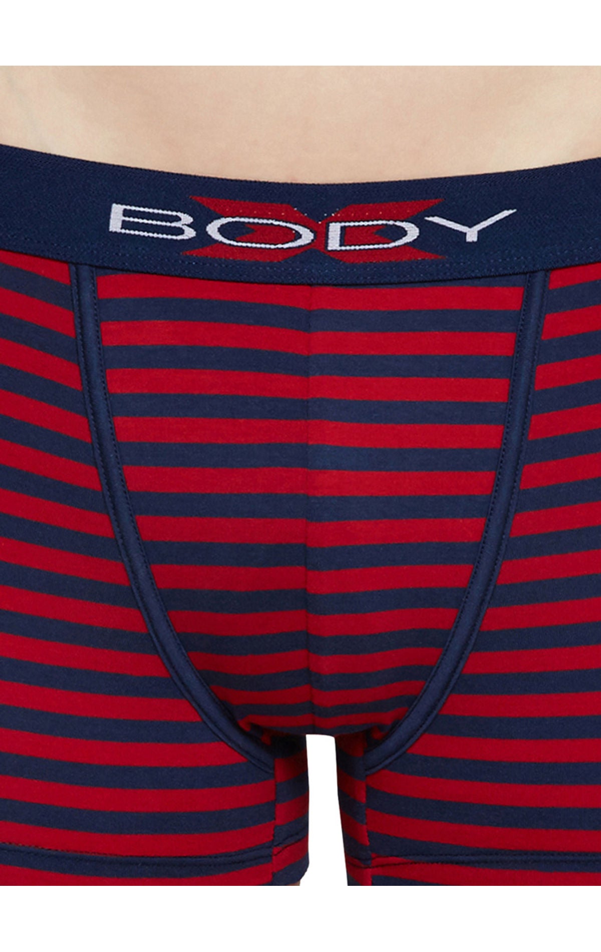 Body X Striped Trunks-BX03T Navy