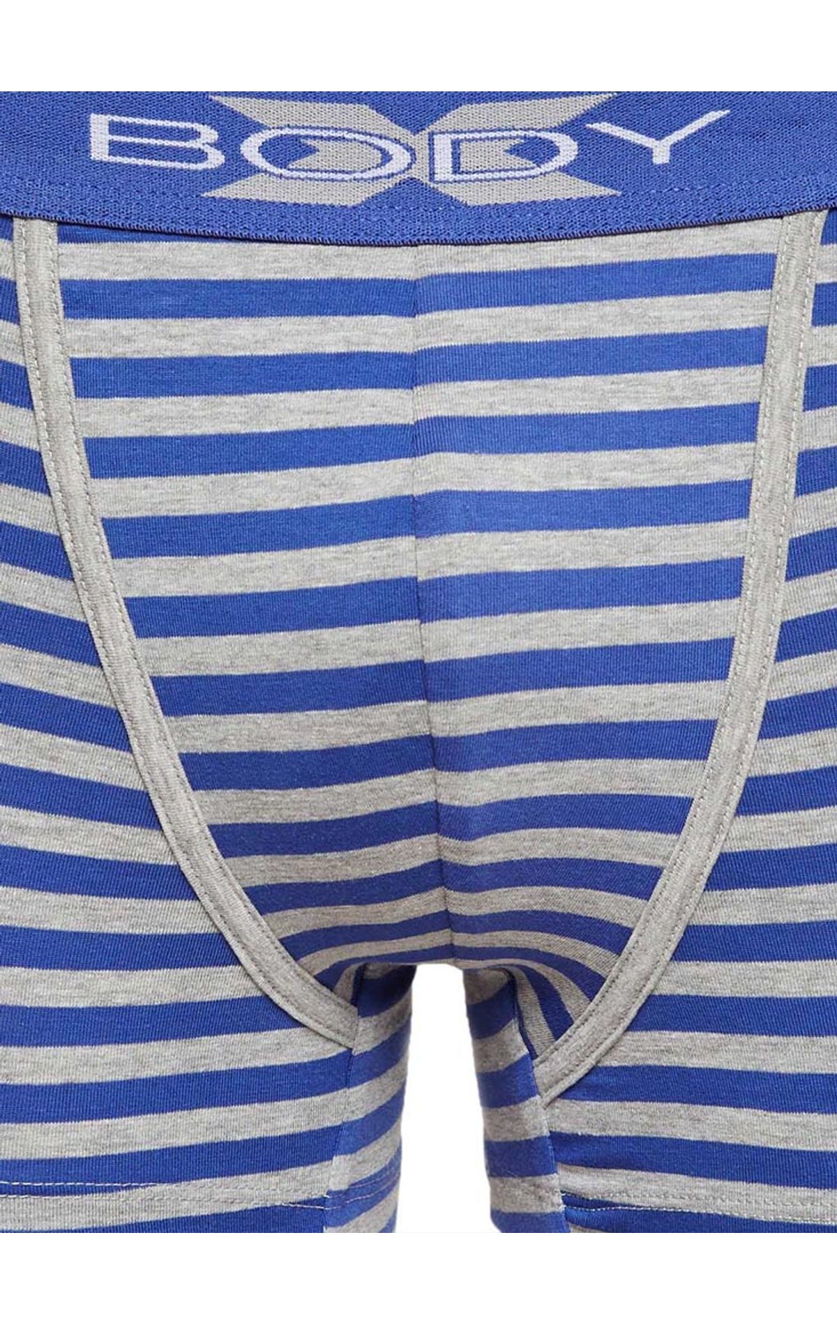 Body X Striped Trunks-BX03T Blue