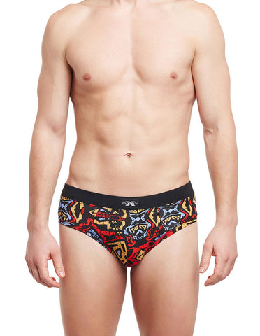 Body X Printed Briefs-BX06B Multi Print