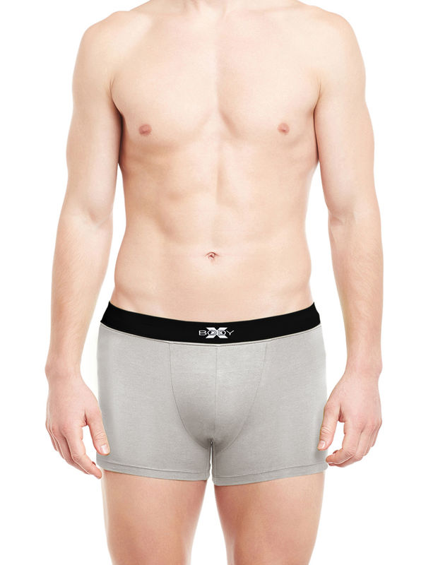 Body X Solid Trunks-BX07T-GRML