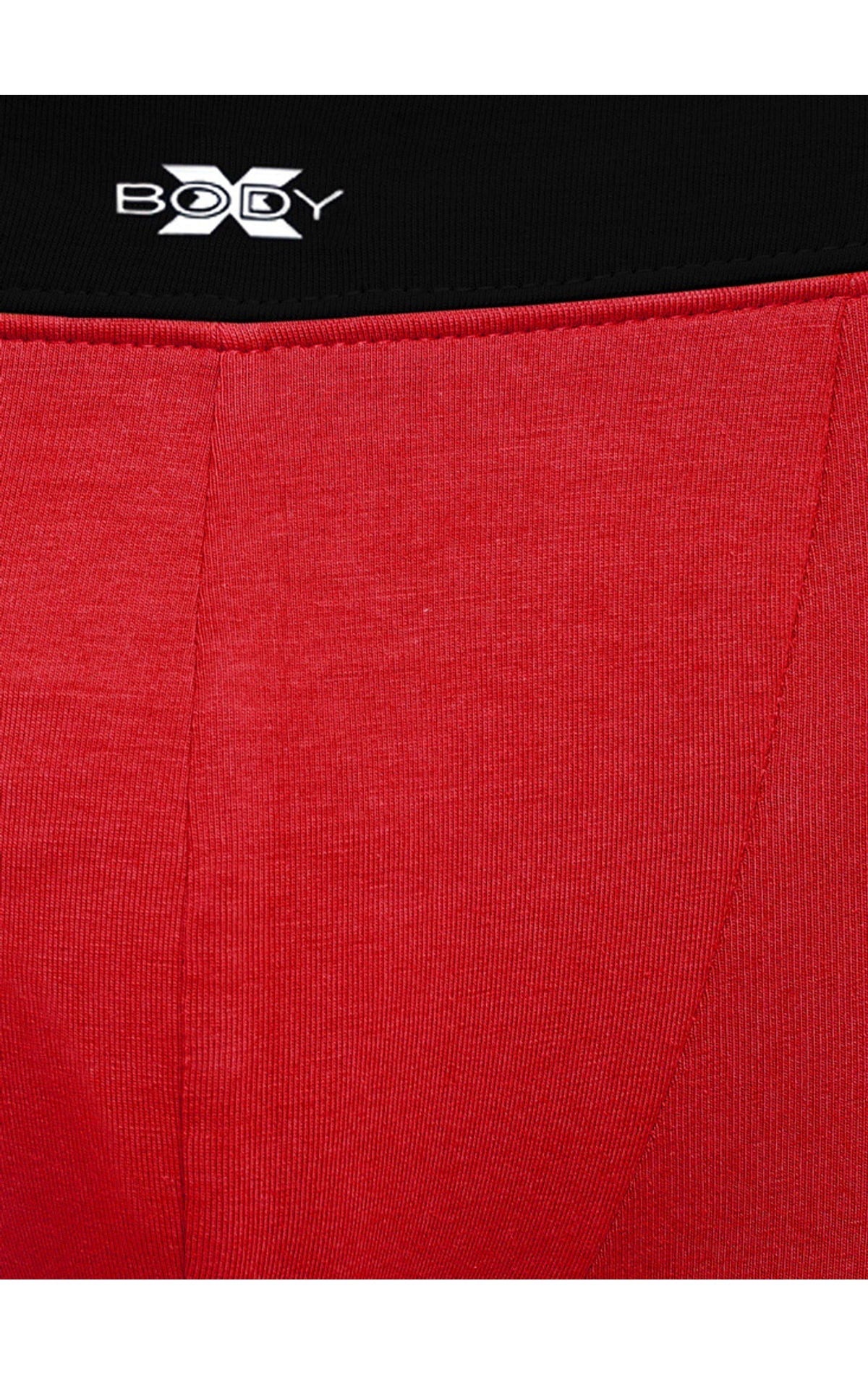 Body X Solid Trunks-BX07T-Red