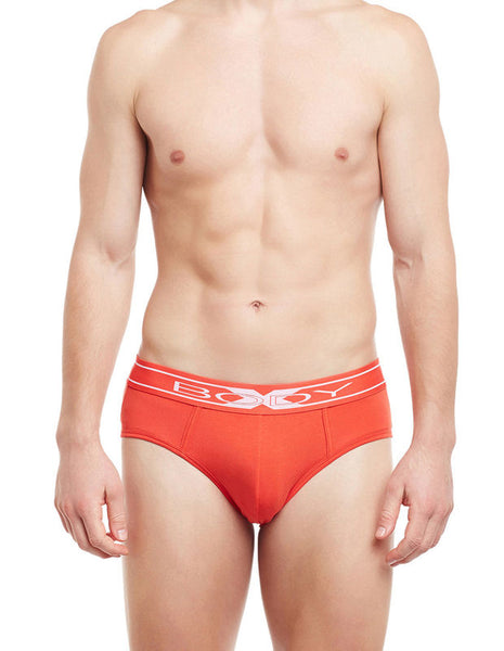 Body X Solid Briefs-BX10B-Bright Marigold