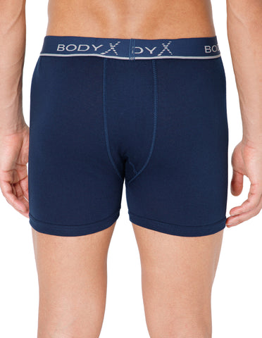BodyX Men Solid Cotton Super combed Trunk-BX1106T-ABLUE-ASSORTED