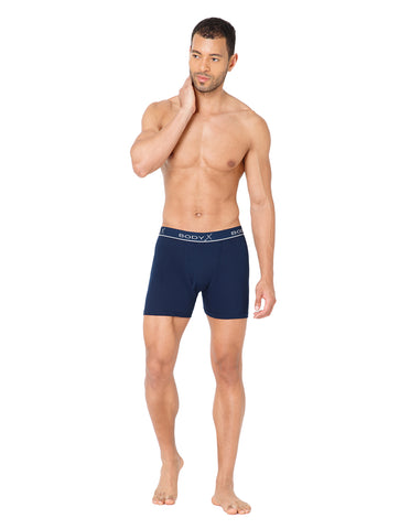 BodyX Men Solid Cotton Super combed Trunk-BX1106T-ABLUE-ASSORTED